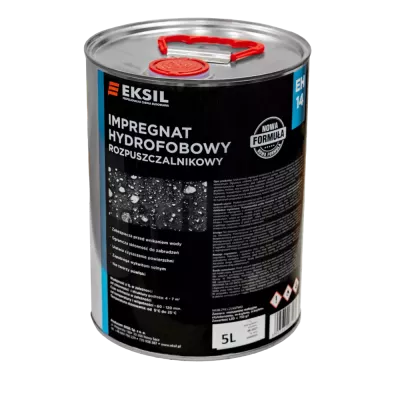Impregnat Hydrofobowy EH-14 5 l – rozpuszczalnikowy impregnat do kostki brukowej, betonu i kamienia | Eksil