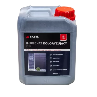Impregnat Koloryzujący EI-19 – Wodny impregnat do betonu i kostki betonowej | Eksil