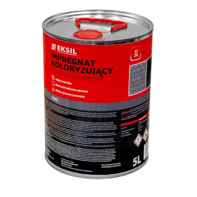 Impregnat koloryzujący EI 26 – rozpuszczalnikowy impregnat dla betonu i kostki brukowej | Eksil
