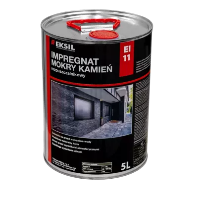 Impregnat Mokry Kamień EI 11 – rozpuszczalnikowy impregnat kamienia dekoracyjnego | Eksil