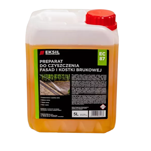 Preparat do czyszczenia fasad i kostki brukowej EC 87 - 5l