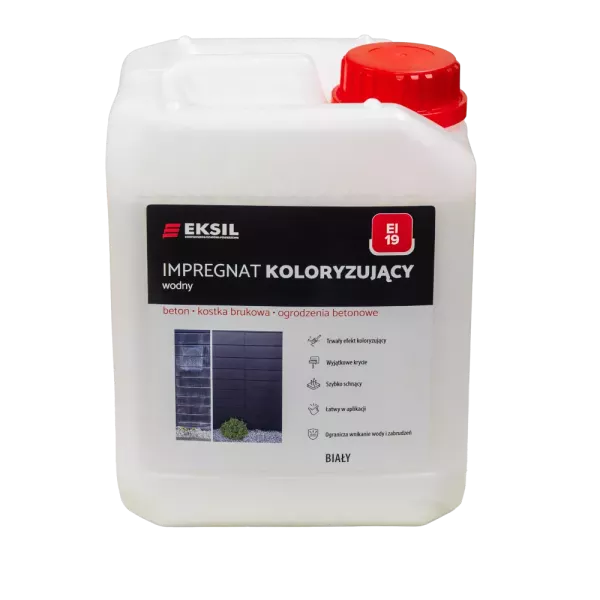 Impregnat koloryzujący EI 19 wodny - BIAŁY